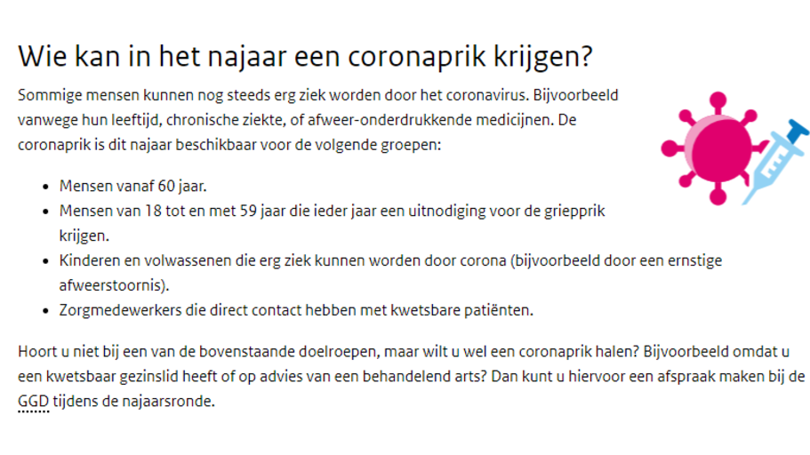 Covid vaccinatie